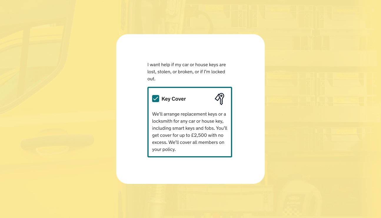 Subproducts leadership case study: Key cover